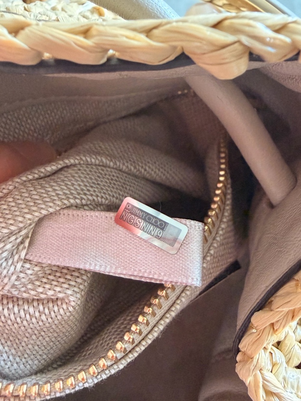 Jimmy Choo Bon Bon Beaded Bucket Bag - Picture 9 of 12